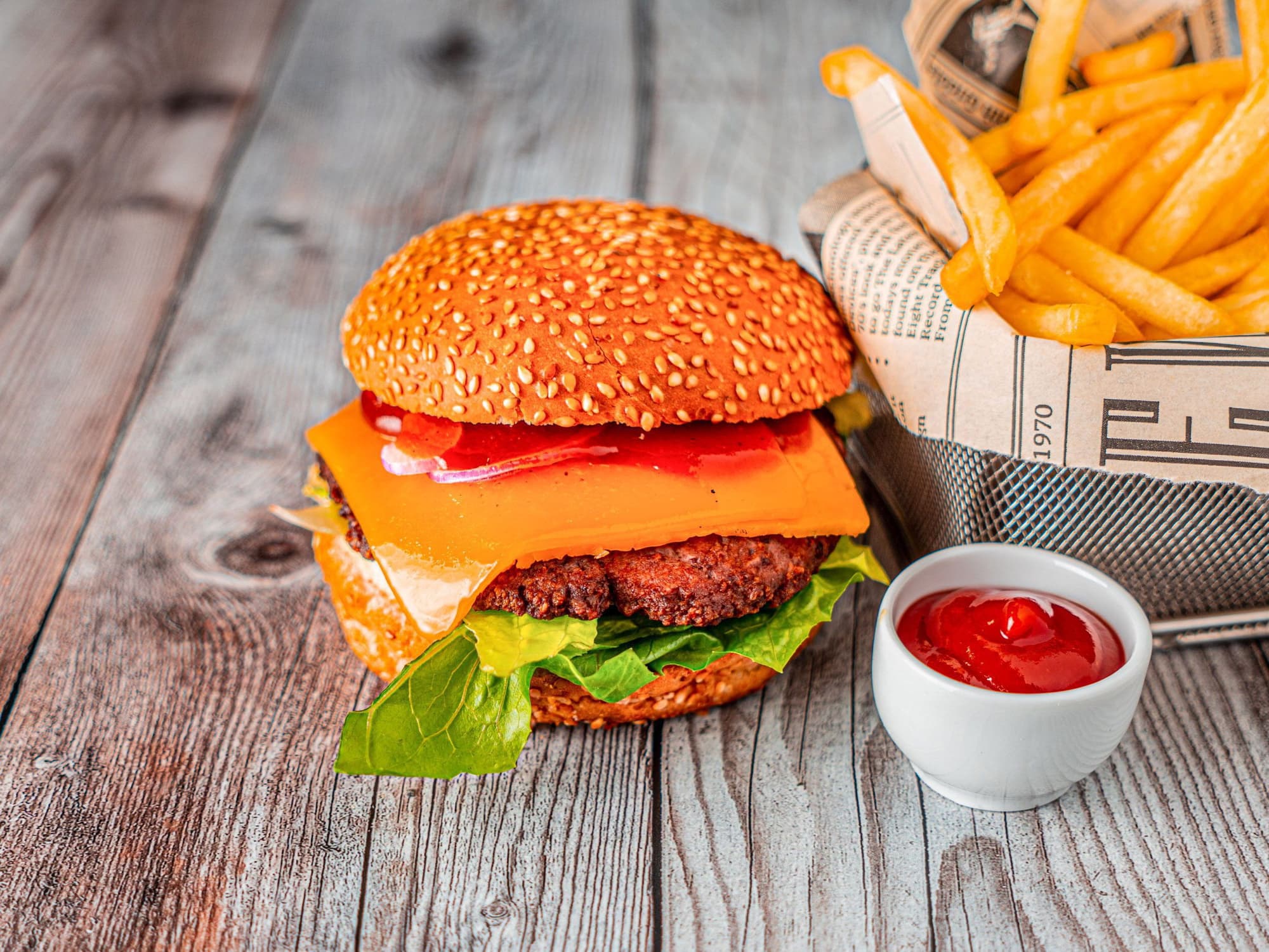 (Меню зала) Чизбургер